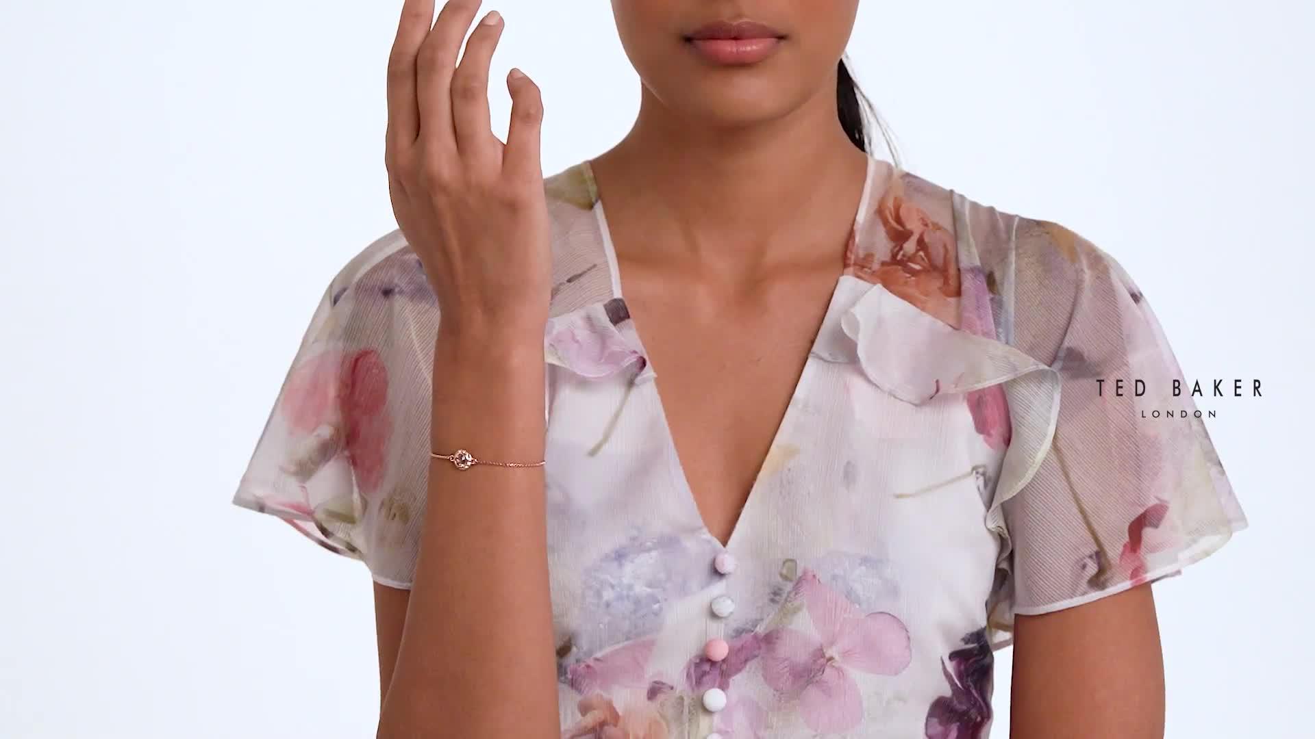 Image thumbnail 5 of 5 of Ted Baker SOLETA: Solitaire Sparkle Crystal Adjustable Bracelet