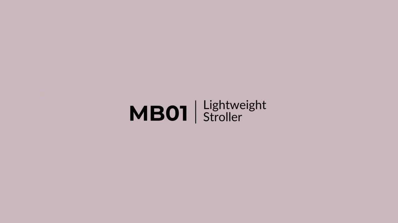 Image thumbnail 8 of 8 of My Babiie MB01 Lightweight Stroller - Forest Green
