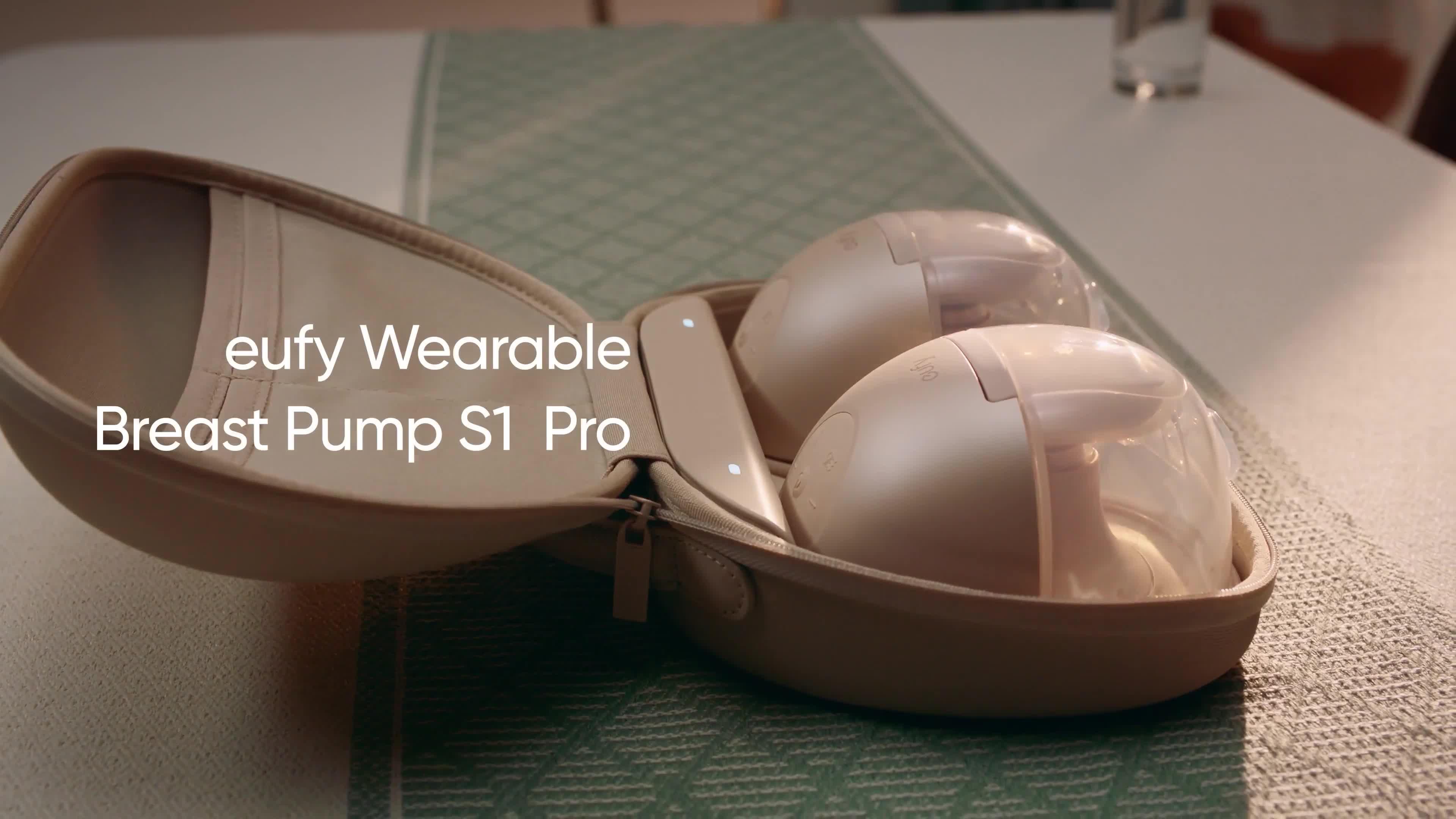 Image thumbnail 7 of 7 of Eufy S1 Pro Heated Electric Breast Pump with Charging Case