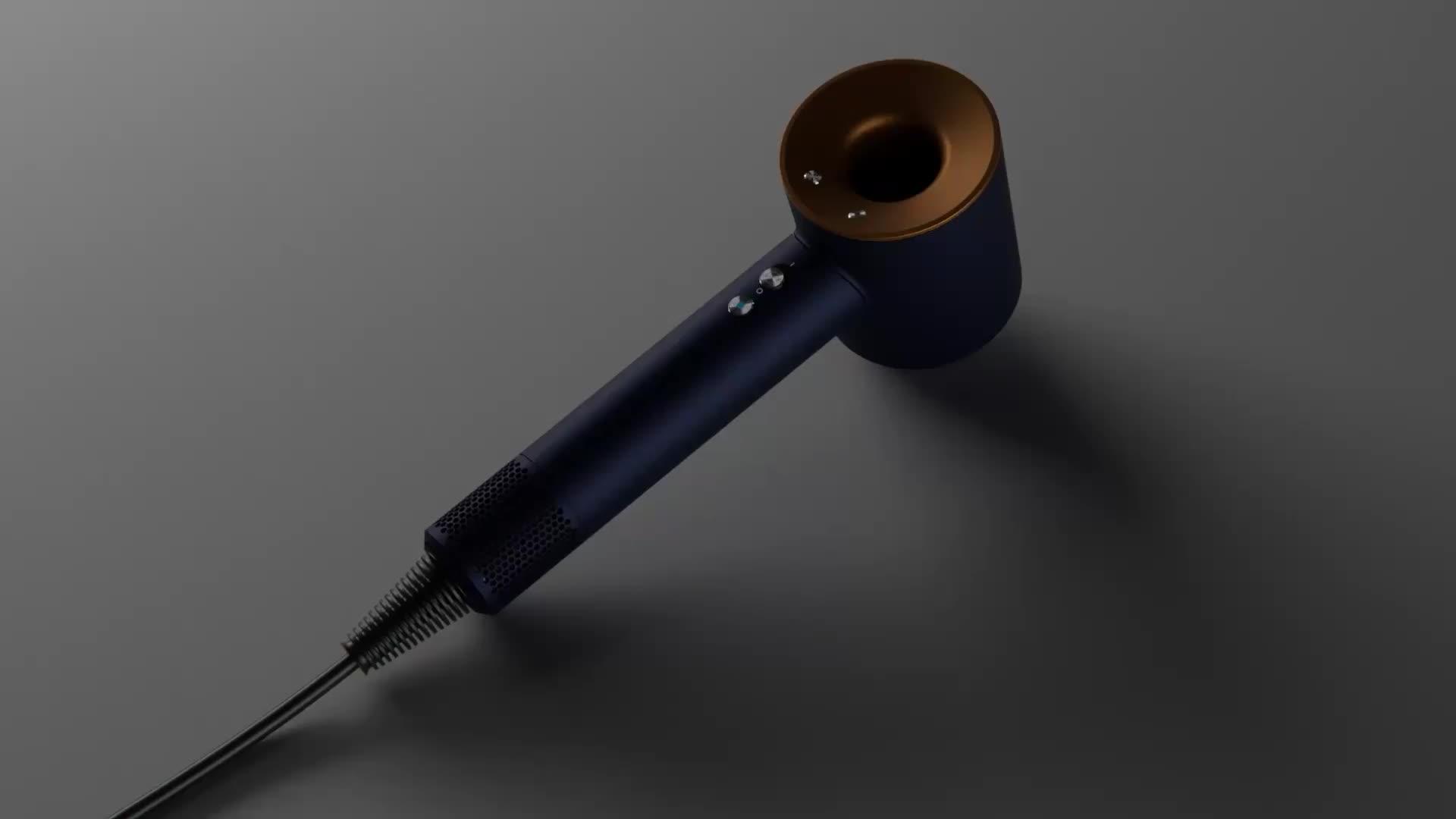 Image thumbnail 8 of 8 of Dyson Supersonic&trade; Origin hair dryer, Prussian Blue