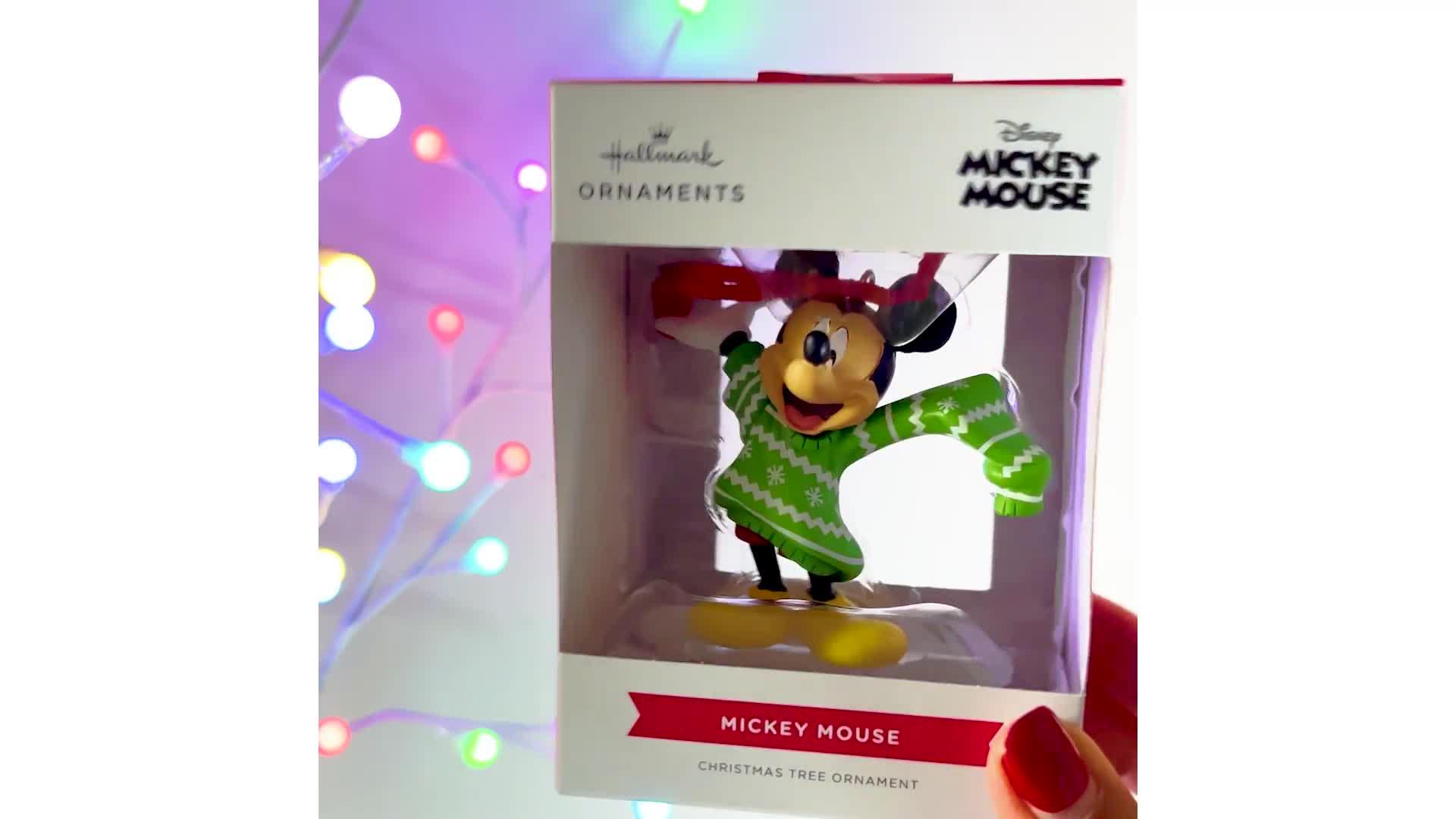 Image thumbnail 7 of 7 of Hallmark Disney Mickey Mouse in Jumper Tree Ornament