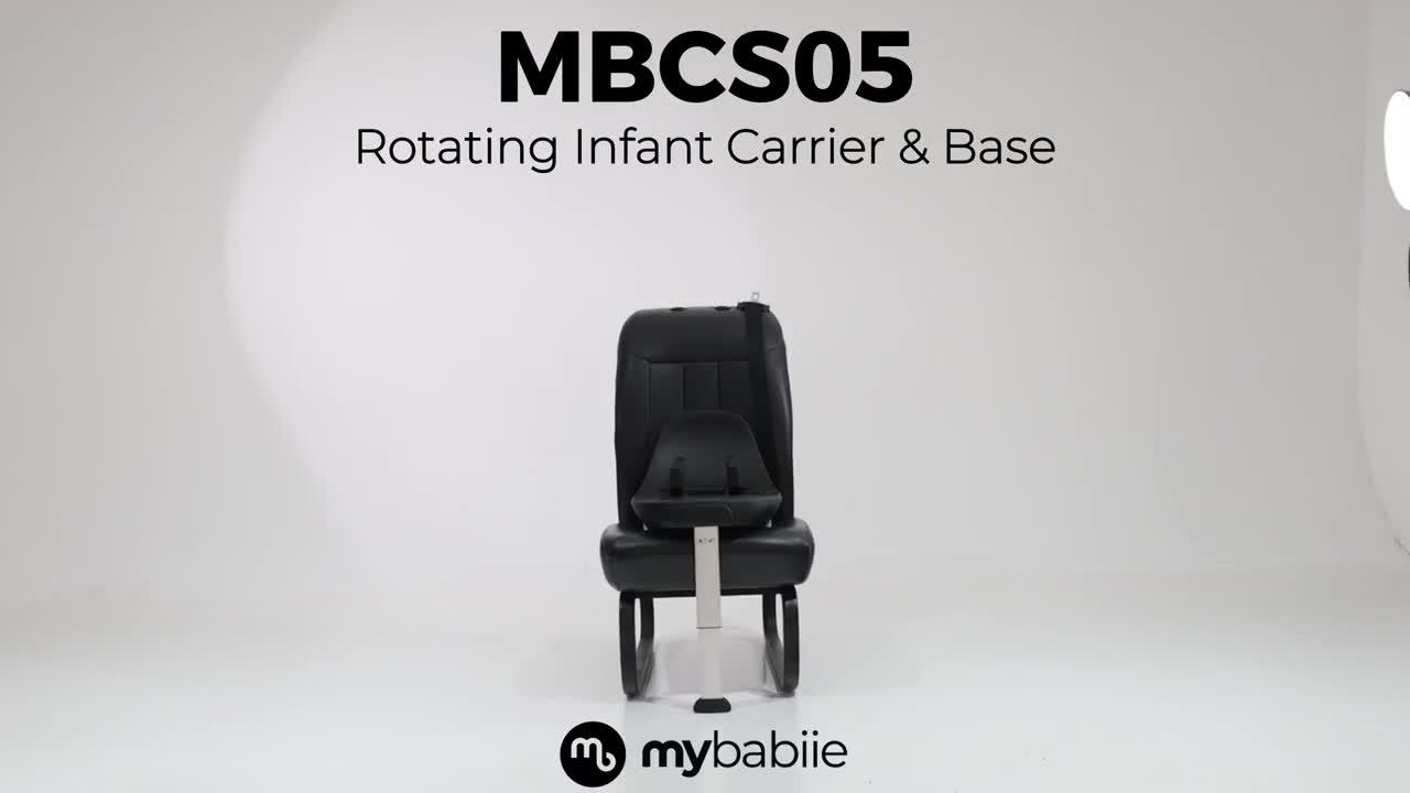Image thumbnail 8 of 8 of My Babiie MBCS05 Rotating Family Set with Base, Infant Carrier and Toddler Car Seat