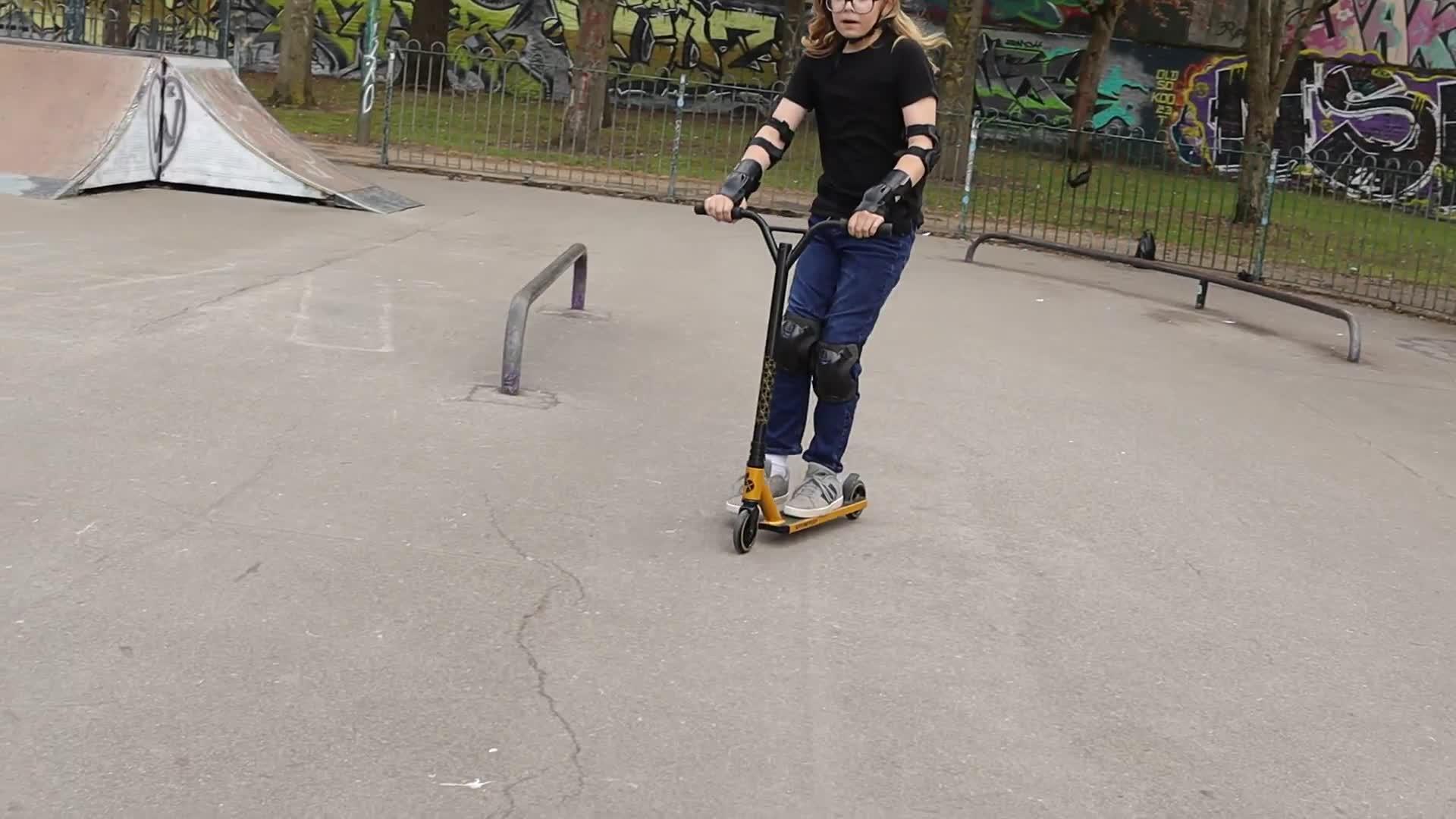 Image thumbnail 8 of 8 of STUNTED Gold Dust Stunt Scooter