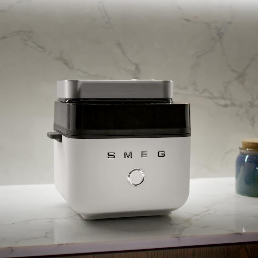 Image thumbnail 8 of 8 of Smeg Dual Flavour Air Fryer, Space Saving, 7.3L, White