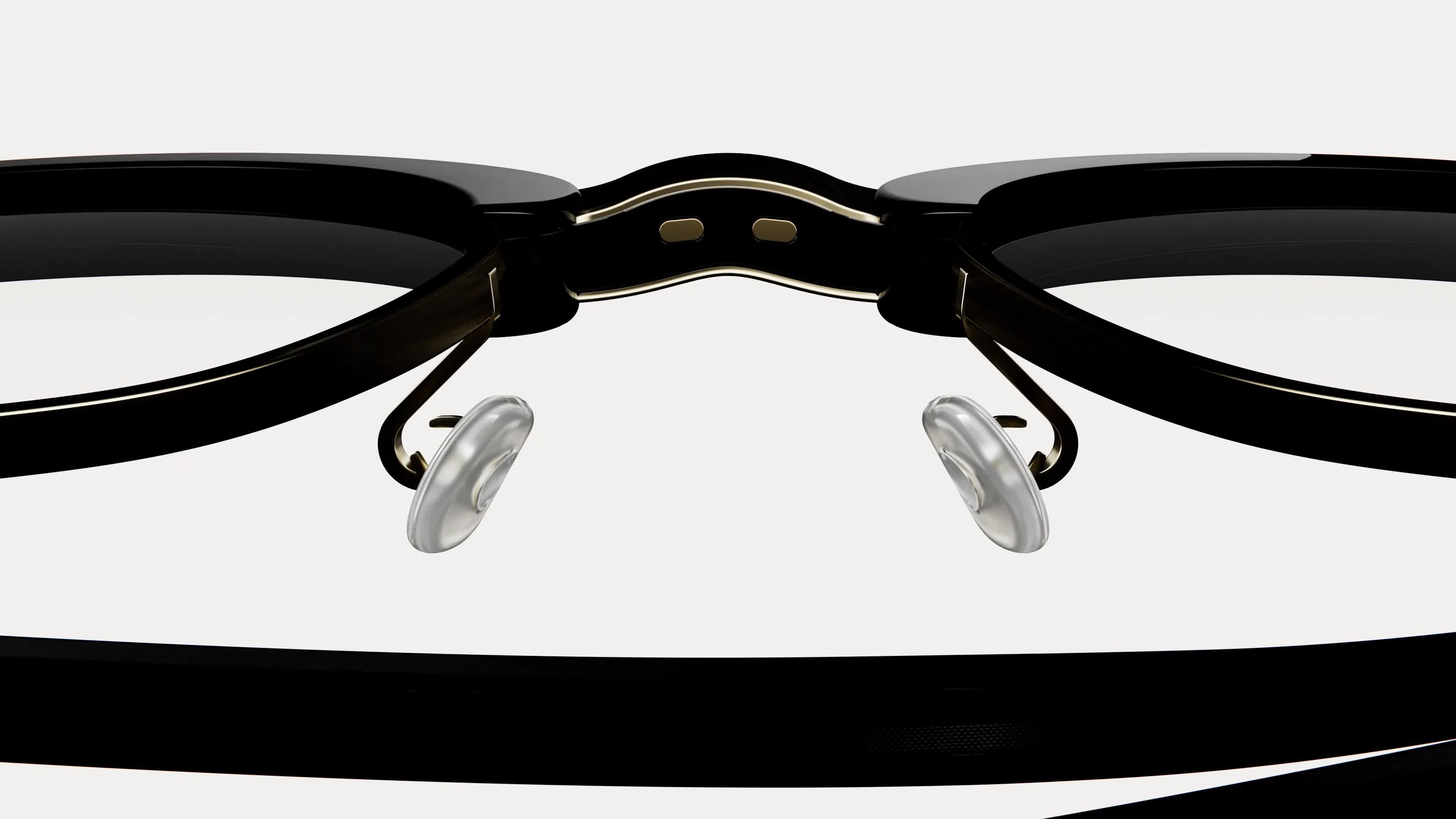 Image thumbnail 8 of 8 of Ray-Ban Meta (Audio) Burbank, Shiny Black, Transitions&reg; Grey Lenses