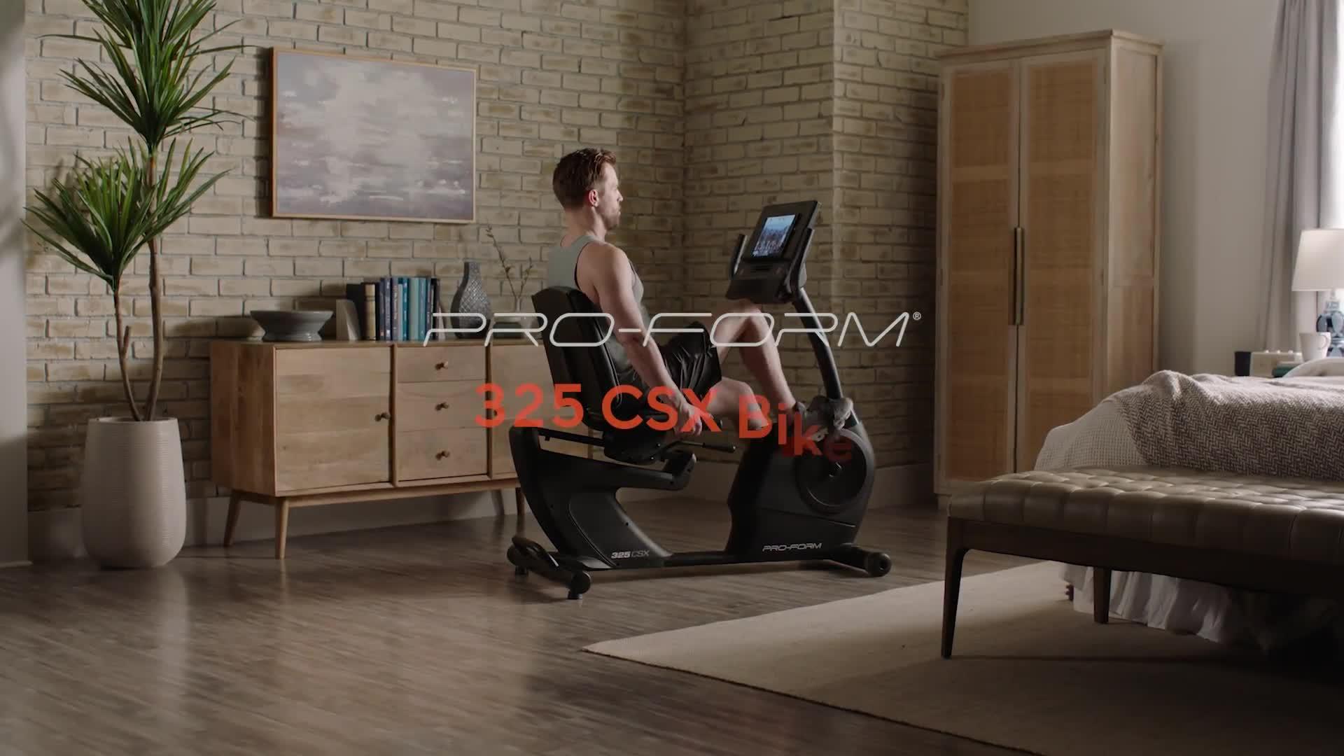 Image thumbnail 8 of 8 of ProForm Proform 325 Csx Recumbent Exercise Bike
